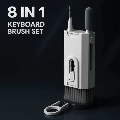 8-in-1 Electronics Cleaning Kit – Keyboard, Screen & Gadget Cleaner