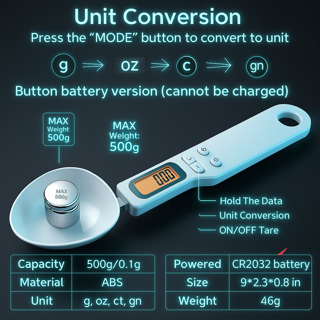 Digital Spoon Scale