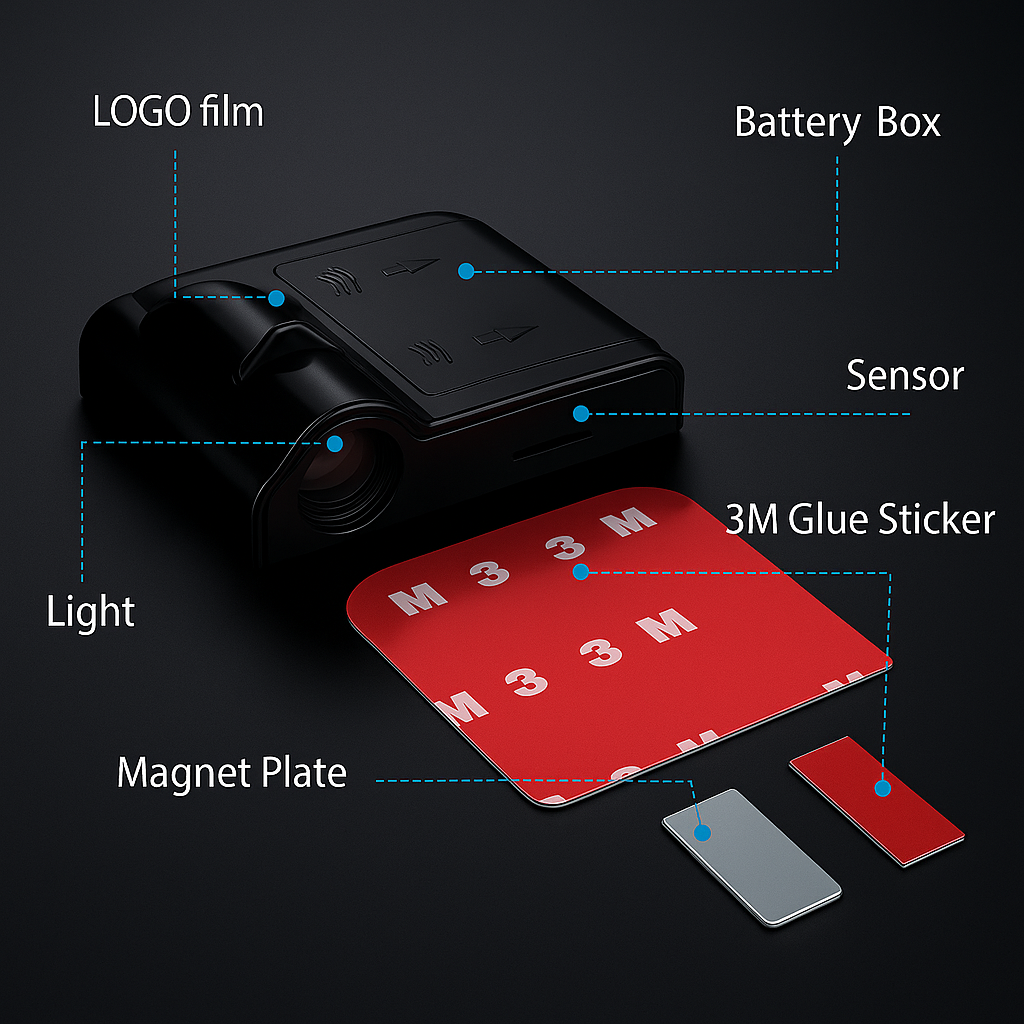 Car Door Logo Light