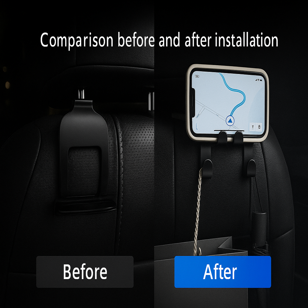 Car Headrest Holder