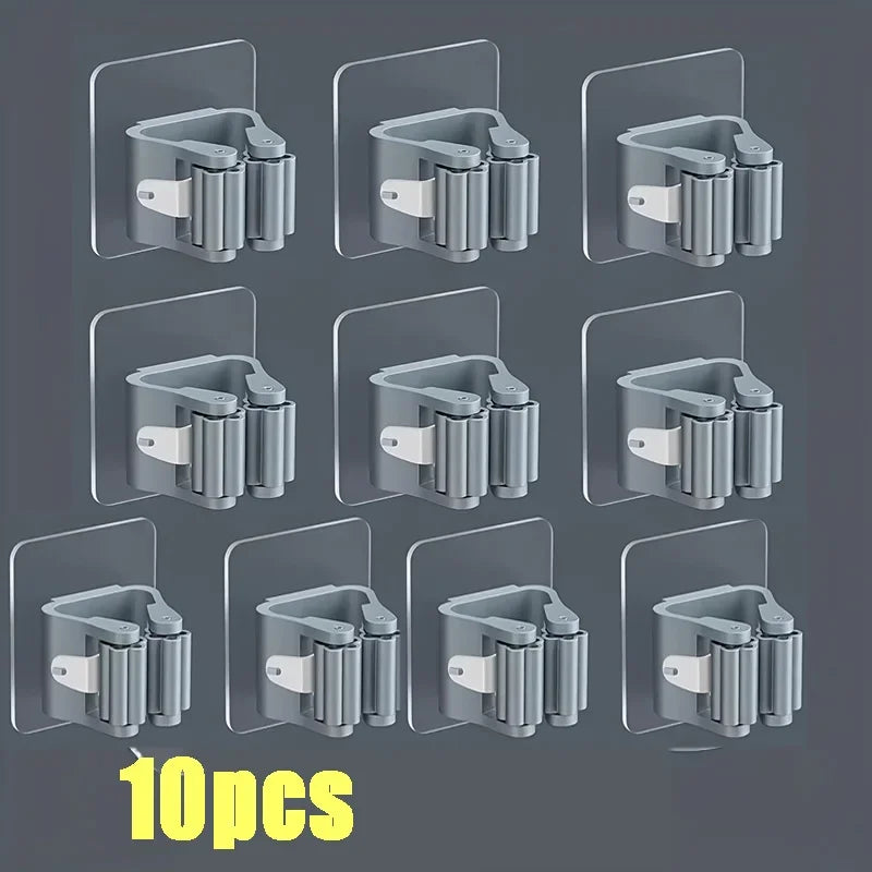 Mop & Broom Wall Holder