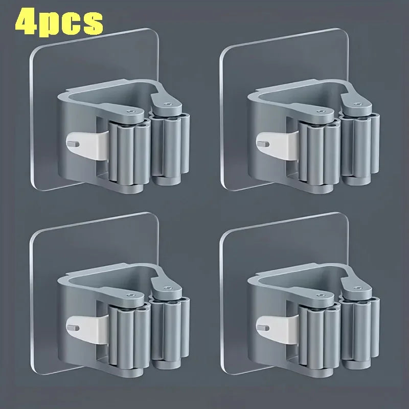 Mop & Broom Wall Holder