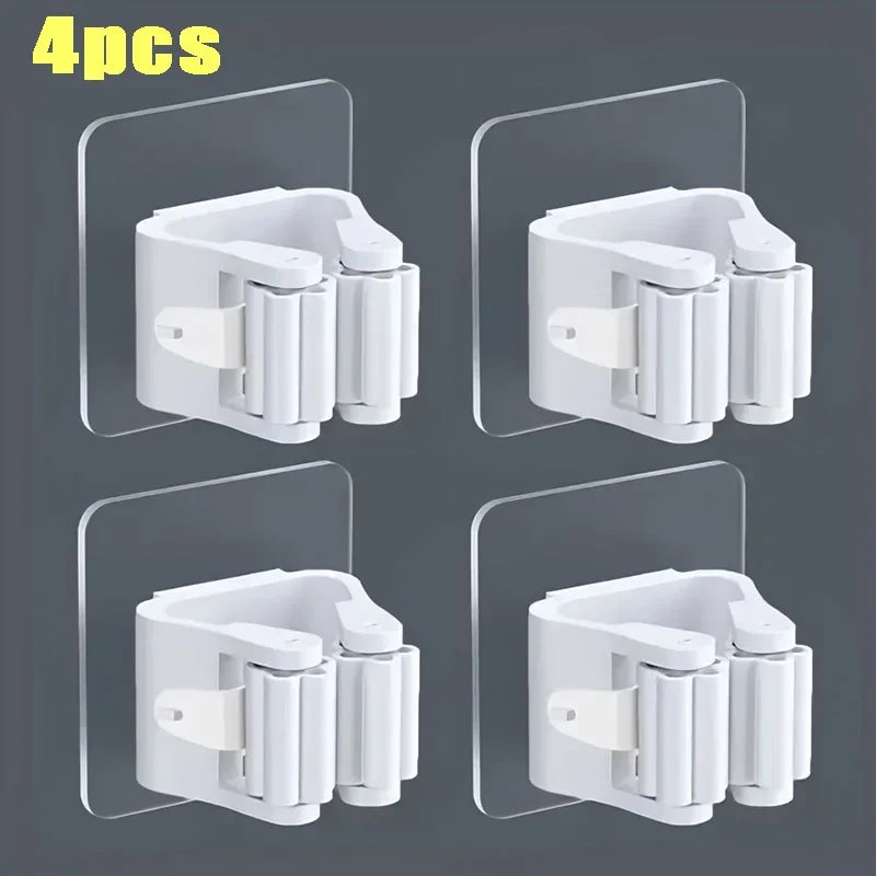Mop & Broom Wall Holder