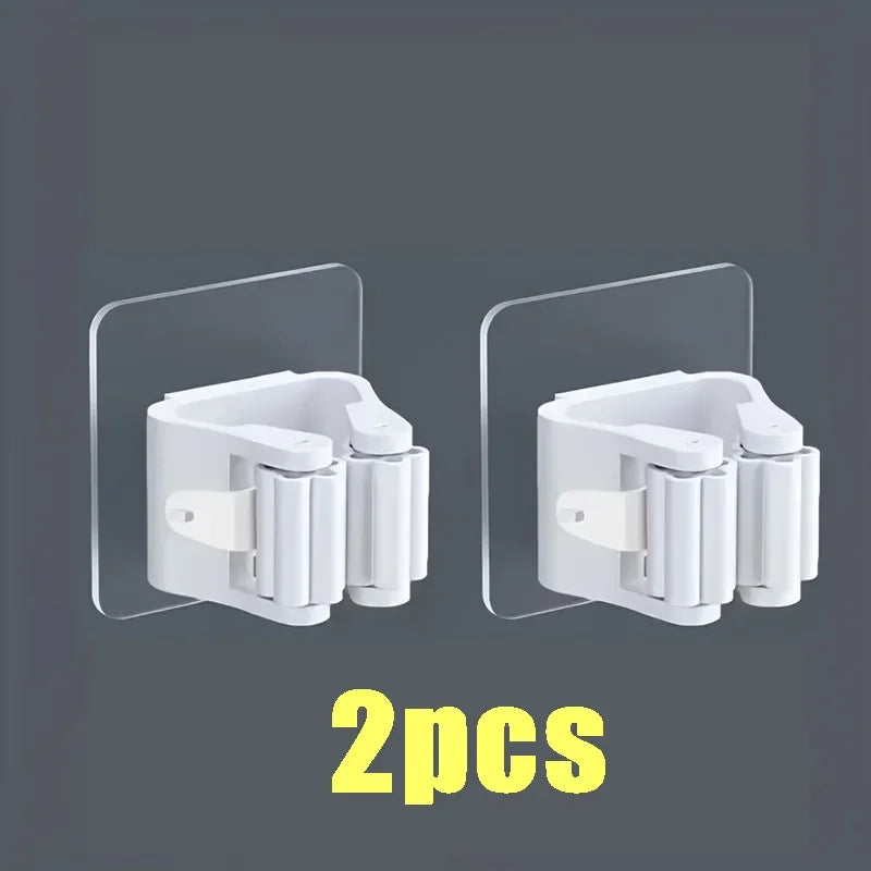Mop & Broom Wall Holder